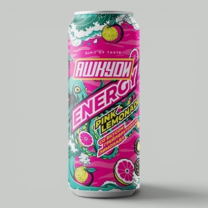 Энерг.напиток АШКУDИ Energy Pink Lemonade 0,45л