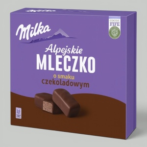Печенье Milka Альпийское Молоко Шоколад 330гр