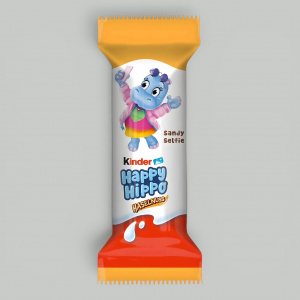 Печенье вафельное Kinder Happy Hippo Mini Фундук 20,7гр