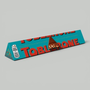 Шоколад молочный Toblerone Миндаль 100гр