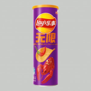 Чипсы картофельные Lay's Stax Острый Рак 90гр
