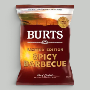 Чипсы картофельные Burts Барбекю 150гр
