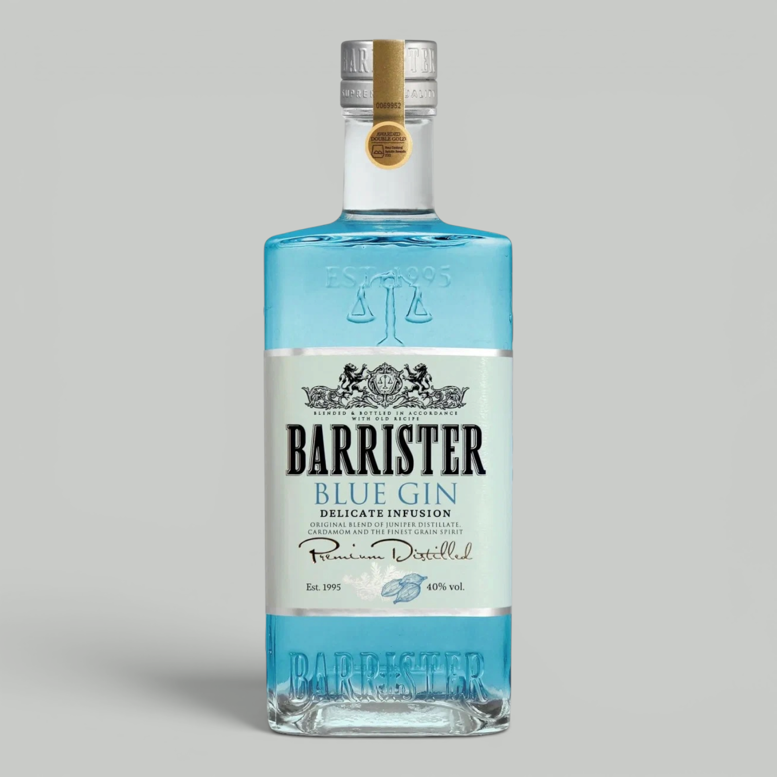 Джин Barrister Blue 0,5 л. 40%