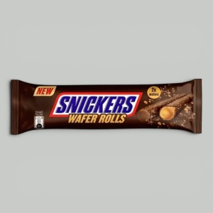Батончик шоколадный Snickers Wafer Rolls 24гр