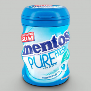 Жев.резинка Mentos Pure Мята 60гр 