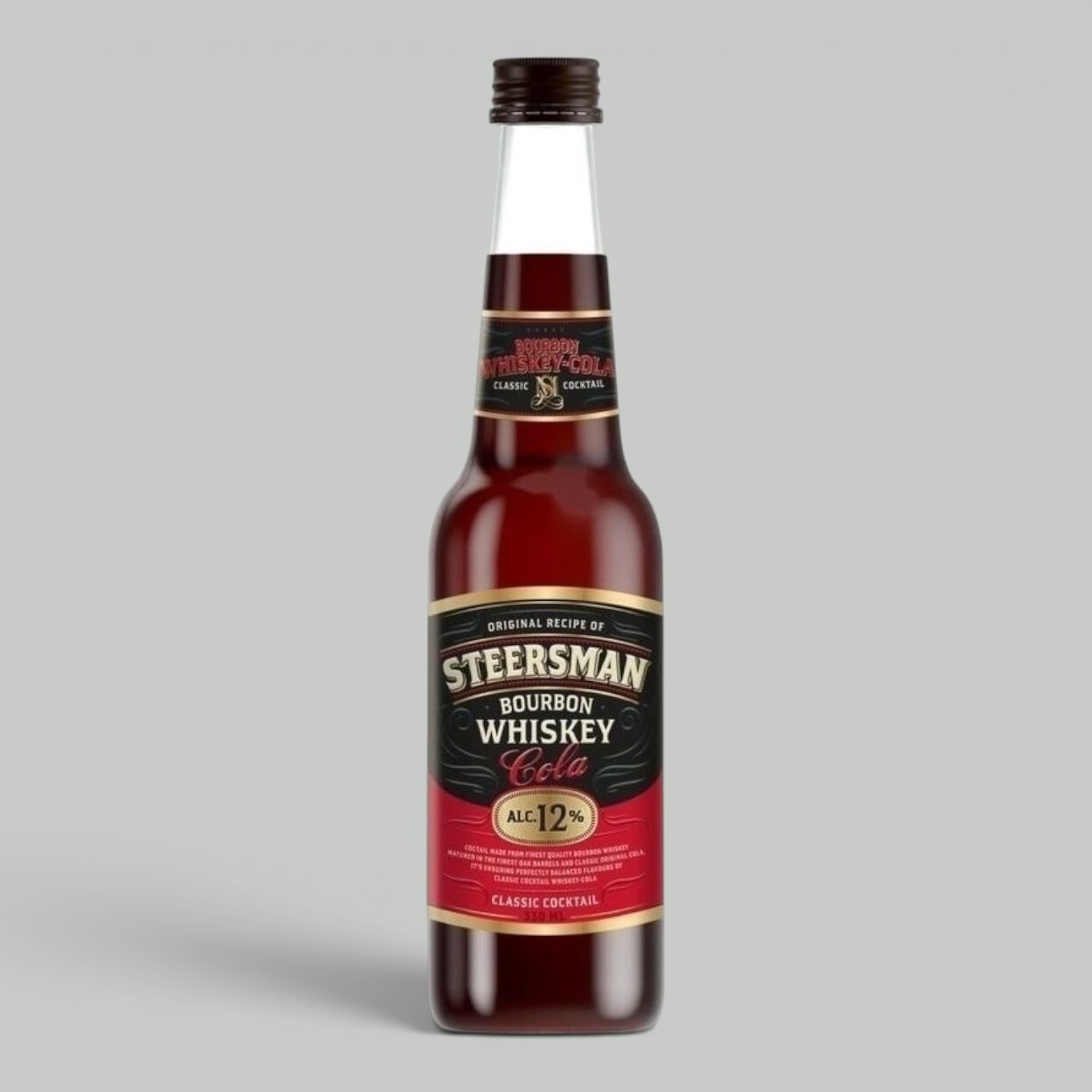 Напиток Steersman Виски-кола газ. 0,33 л. 12%