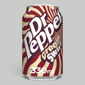 Напиток Dr. Pepper Cream Swirl газ. 0,33л