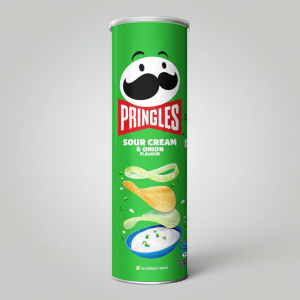 Чипсы картофельные Pringles Сметана и лук 110гр
