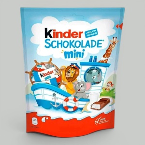 Шоколад молочный Kinder Mini 120гр