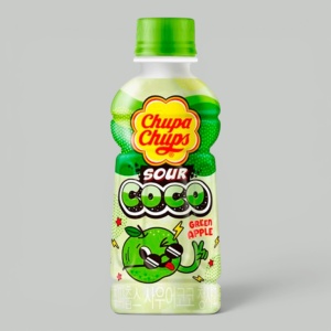 Напиток Chupa Chups Sour Coco Green Apple 0,24л