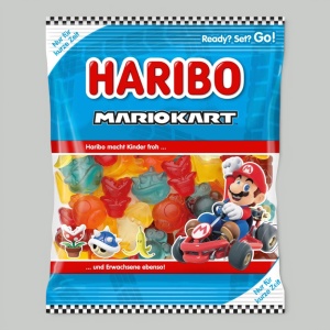 Мармелад жевательный Haribo Mario Kart 160гр