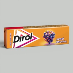 Жев.резинка Dirol Виноград 13,6гр
