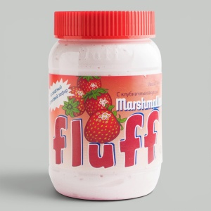 Зефир Fluff Клубника 213гр