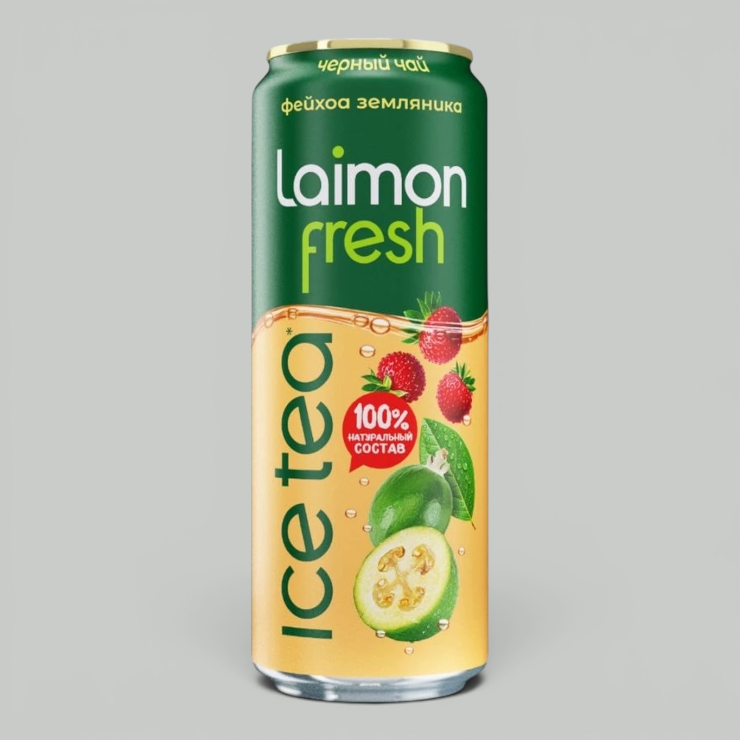 Чай Limon Fresh Фейхоа-земляника 0,45л