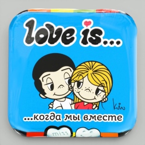 Конфеты Love is Сердца Мята 10,8гр