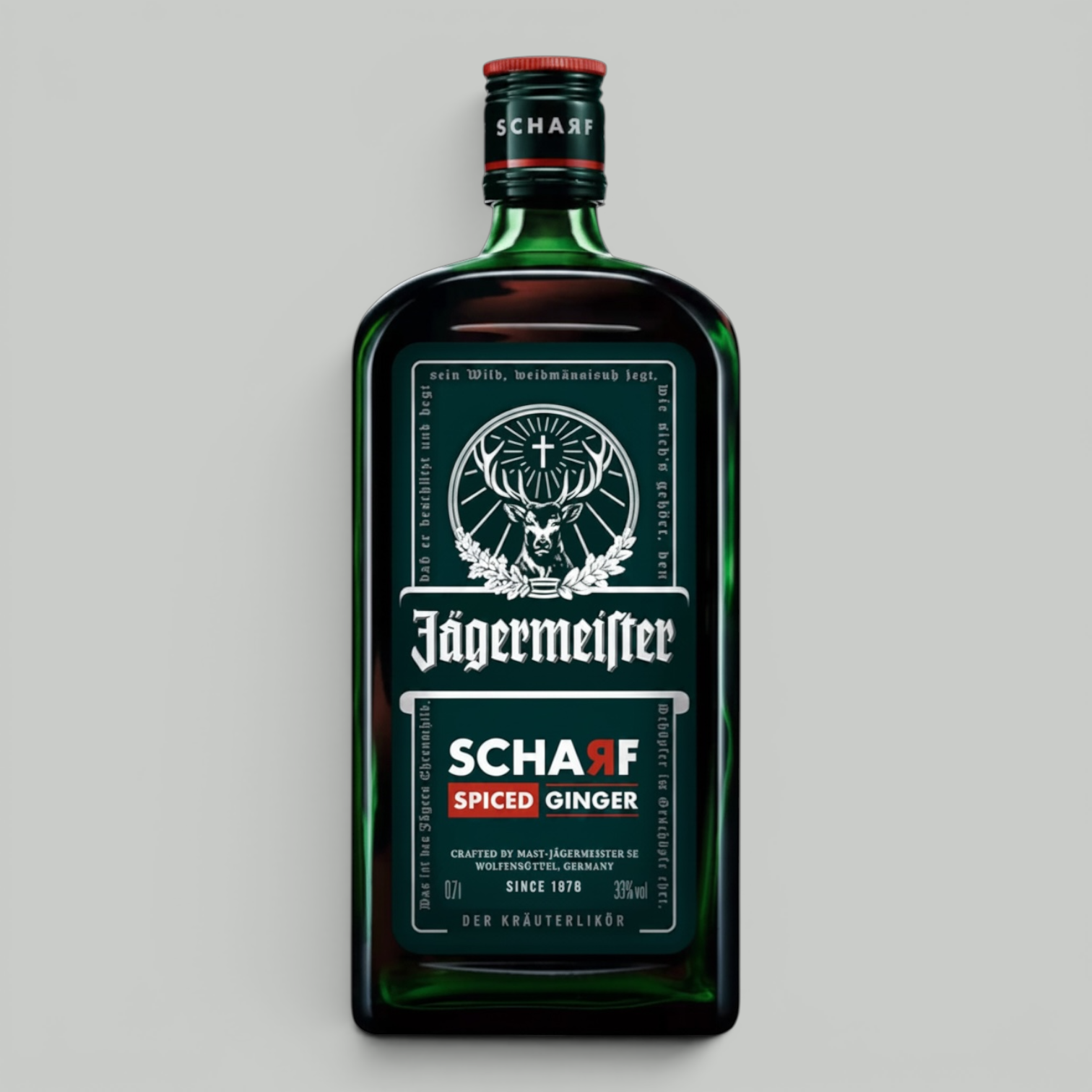 Ликер Ягермайстер Scharf Spiced Ginger 0,7 л. 33%