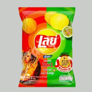 Чипсы картофельные Lay's Жаренная креветка с отстрым соусом 48гр