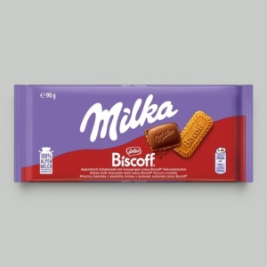 Шоколад молочный Milka Lotus Biscoff 90гр