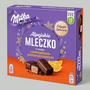 Печенье Milka Альпийское Молоко Шоколадно-Апельсиновый 330гр